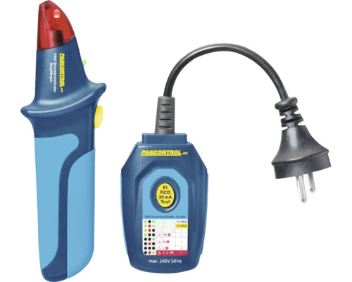 Ensemble détecteur de circuit électrique comprenant un émetteur et un récepteur