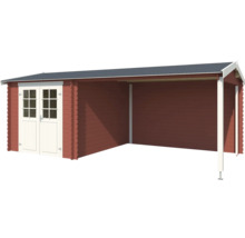 Gartenhaus mit Anbau aus Holz