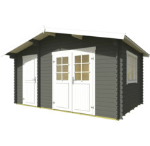 Gartenhaus aus Holz mit Doppeltür und Fenster