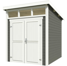 Gartenschuppen mit Doppeltür und Oberlicht