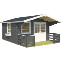 Gartenhaus aus Holz mit Fenster und Doppeltür