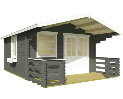 Abri de jardin en bois avec fenêtre et porte double