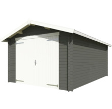 Holzgarage mit Doppeltür