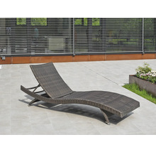 Gartenliege Destiny WAVE Stapelliege 206x70x40cm, verstellbar, ohne Auflage