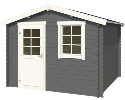 Gartenhaus mit Fenster und Tür