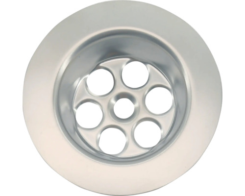 Edelstahl-Ablaufgarnitur mit sieben Löchern