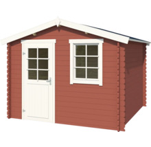 Gartenhaus aus Holz mit Fenster und Tür