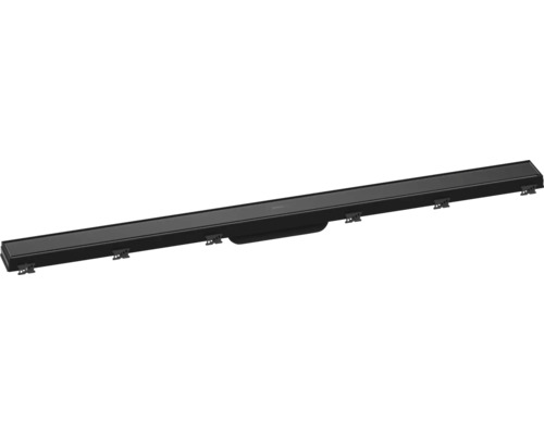 Fertigset Duschrinne hansgrohe RainDrain Match 955 mm schwarz 56041610 ohne Installationsset und den uBox Grundkörper