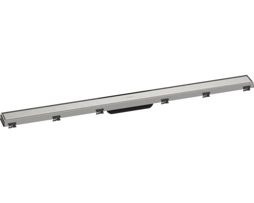 Fertigset Duschrinne hansgrohe RainDrain Match 955 mm edelstahl gebürstet 56041800 ohne Installationsset und den uBox Grundkörper