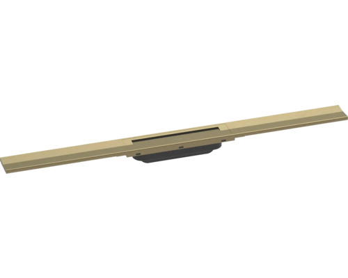 Fertigset Duschrinne hansgrohe RainDrain Flex 800 mm kürzbar brushed bronze 56044140 ohne Grundkörper Fertigset Duschrinne hansgrohe RainDrain Flex 800 mm kürzbar brushed bronze 56044140 ohne Grundkörper