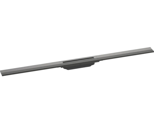 Fertigset Duschrinne hansgrohe RainDrain Flex 1000 mm kürzbar brushed black chrome 56046340 ohne Grundkörper Fertigset Duschrinne hansgrohe RainDrain Flex 1000 mm kürzbar brushed black chrome 56046340 ohne Grundkörper