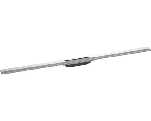 Fertigset Duschrinne hansgrohe RainDrain Flex 1200 mm kürzbar edelstahl gebürstet 56047800 ohne Grundkörper