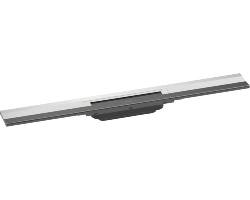 Fertigset Duschrinne hansgrohe RainDrain Flex 700 mm kürzbar chrom Wandmontage 56050000 ohne Grundkörper