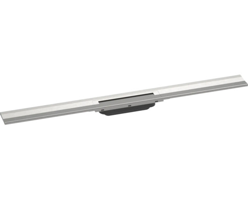 Kit tout prêt caniveau de douche hansgrohe RainDrain Flex 900 mm acier inoxydable brossé montage mural 56052800 Kit tout prêt caniveau de douche hansgrohe RainDrain Flex 900 mm acier inoxydable brossé montage mural 56052800