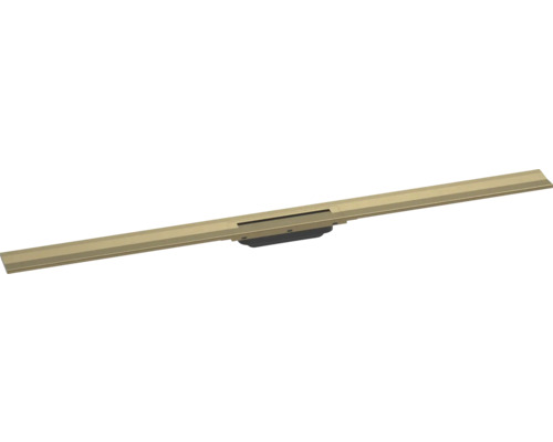 Fertigset Duschrinne hansgrohe RainDrain Flex 1200 mm kürzbar brushed bronze Wandmontage 56054140 ohne Grundkörper Fertigset Duschrinne hansgrohe RainDrain Flex 1200 mm kürzbar brushed bronze Wandmontage 56054140 ohne Grundkörper