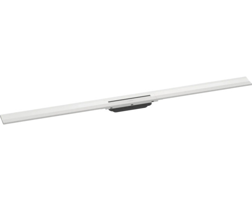 Fertigset Duschrinne hansgrohe RainDrain Flex 1200 mm kürzbar weiß matt Wandmontage 56054700 ohne Grundkörper Fertigset Duschrinne hansgrohe RainDrain Flex 1200 mm kürzbar weiß matt Wandmontage 56054700 ohne Grundkörper