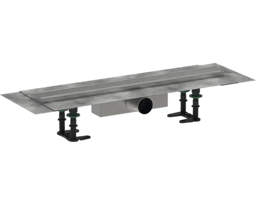 Duschrinne hansgrohe RainDrain Compact 600 mm edelstahl gebürste 56174800