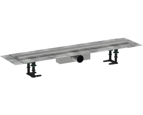 Duschrinne hansgrohe RainDrain Compact 800 mm edelstahl gebürstet 56178800