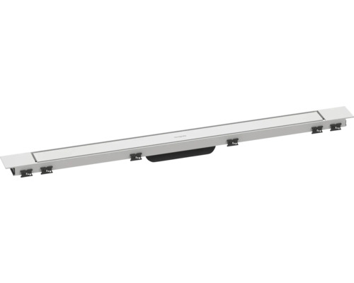 Kit tout prêt caniveau de douche hansgrohe RainDrain Match Plus 855 mm blanc mat 56216700 Kit tout prêt caniveau de douche hansgrohe RainDrain Match Plus 855 mm blanc mat 56216700