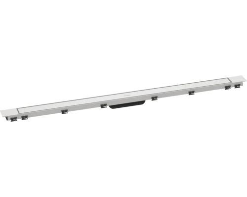 Kit tout prêt caniveau de douche hansgrohe RainDrain Match Plus 1155 mm blanc mat 56218700 Kit tout prêt caniveau de douche hansgrohe RainDrain Match Plus 1155 mm blanc mat 56218700