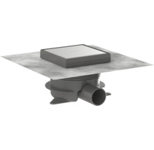 Quadratischer Bodenablauf mit Dichtmanschette für Badezimmer