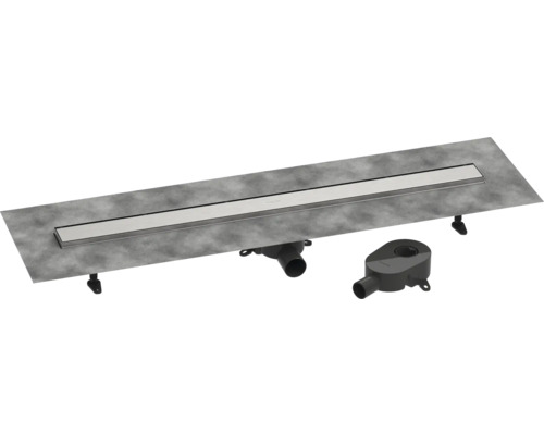 Duschrinne hansgrohe RainDrain Go 1000 mm für flache und Standard Installation edelstahl gebürstet rückseitig befliesbar 56275800 Duschrinne hansgrohe RainDrain Go 1000 mm für flache und Standard Installation edelstahl gebürstet rückseitig befliesbar 56275800