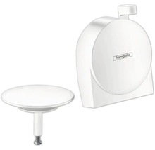 Garniture de vidage Hansgrohe Exafill avec bouton rotatif et bouchon de vidange