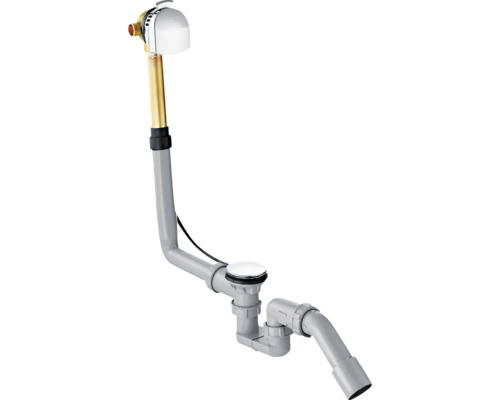 Ab- und Einlaufgarnitur hansgrohe Exafill Komplettset für Normalwannen chrom 58123000 Ab- und Einlaufgarnitur hansgrohe Exafill Komplettset für Normalwannen chrom 58123000