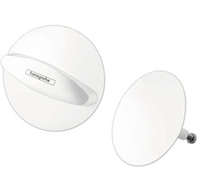 Logo Hansgrohe sur un accessoire de salle de bain