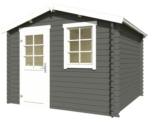 Gartenhaus aus Holz mit Fenster und Tür