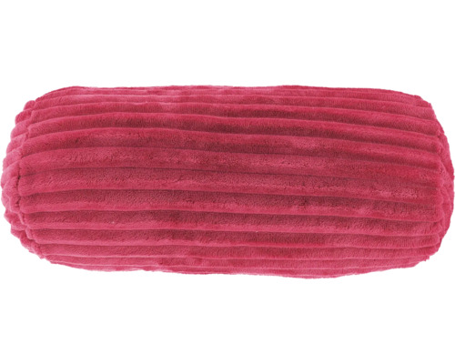 Nackenrolle Kord fuchsia Ø 20 x 45 cm Rolle aus geripptem Cord