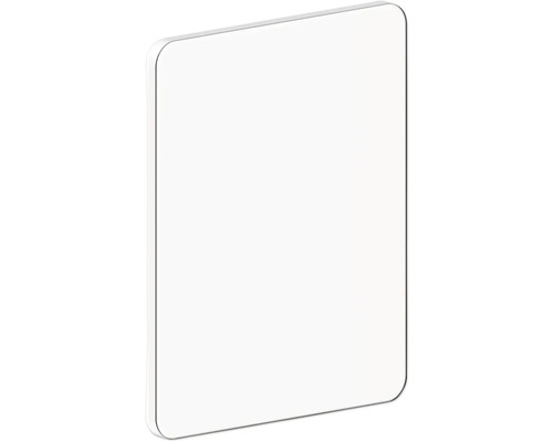 Rechteckige, weiße Acrylglasplatte