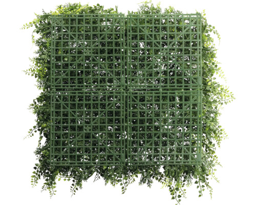 Tapis de gazon artificiel avec des feuilles vertes pour le jardin