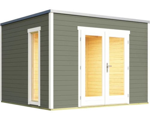 Gartenhaus mit Fenster und Doppeltür