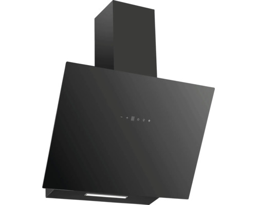 Hotte inclinée Amica KHF 664 730 S HC lxp 60 x 37,6 cm noir Hotte de cuisine
