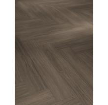 Verlegung von Laminatboden im Fischgrätmuster