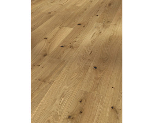 Parquet en bois véritable Parador chêne plancher de maison de campagne 2200x185x13 mm