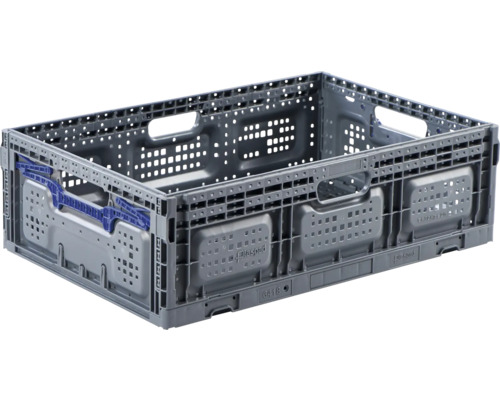 Boîte de rangement en plastique avec fonction pliable