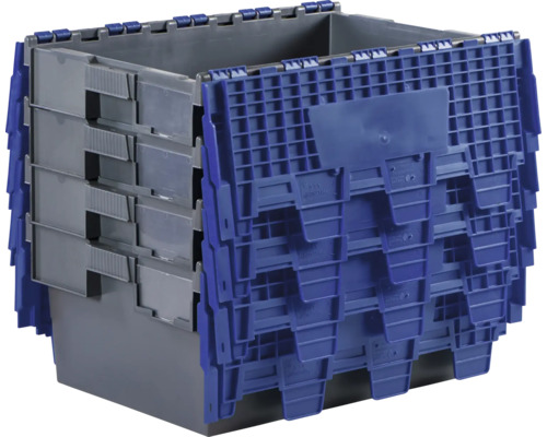 Conteneurs en plastique empilables pour le stockage et le transport