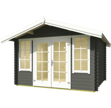 Gartenhaus mit Doppeltür und Fenstern