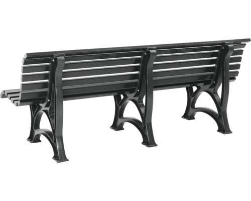 Banc de jardin avec dossier