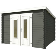 Gartenhaus mit Doppeltür und Fenstern