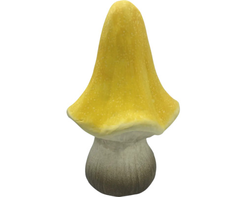 Champignon décoratif jaune pour le jardin