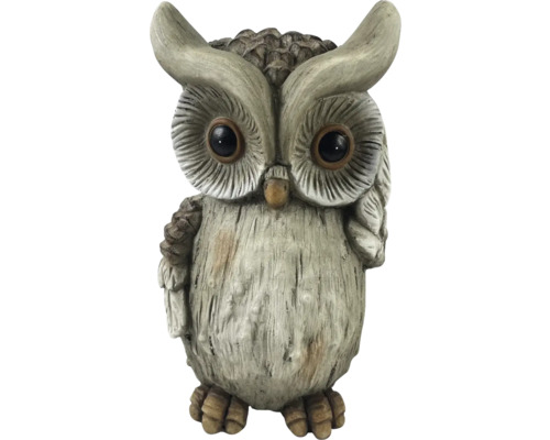 Figurine décorative de hibou pour le jardin