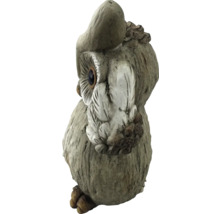 Figurine décorative de hibou pour le jardin