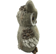 Figurine décorative de hibou pour le jardin en pierre