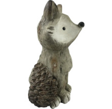 Figurine de jardin décorative hérisson en pierre