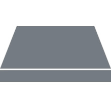 Représentation abstraite d''une surface grise avec une ligne blanche