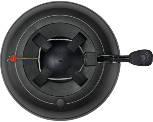 Support De Sapin De Noël En Métal Grand Diamètre - Pour Arbres Lourds Jusqu'à 45 Kg, Tronc 5-12,4 Cm - Avec Réservoir D'eau 3,8 L (taille M)