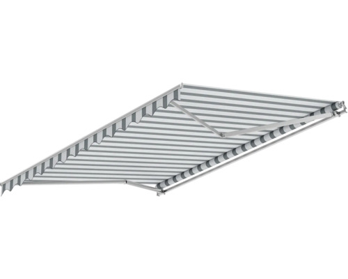 Gelenkarmmarkise 2,5x2 Stoffdessin 1465 (Shark) Gestell RAL 9006 weißaluminium Handkurbel Rechts inkl. Handlurbel Gelenkarmmarkise 2,5x2 Stoffdessin 1465 (Shark) Gestell RAL 9006 weißaluminium Handkurbel Rechts inkl. Handlurbel
